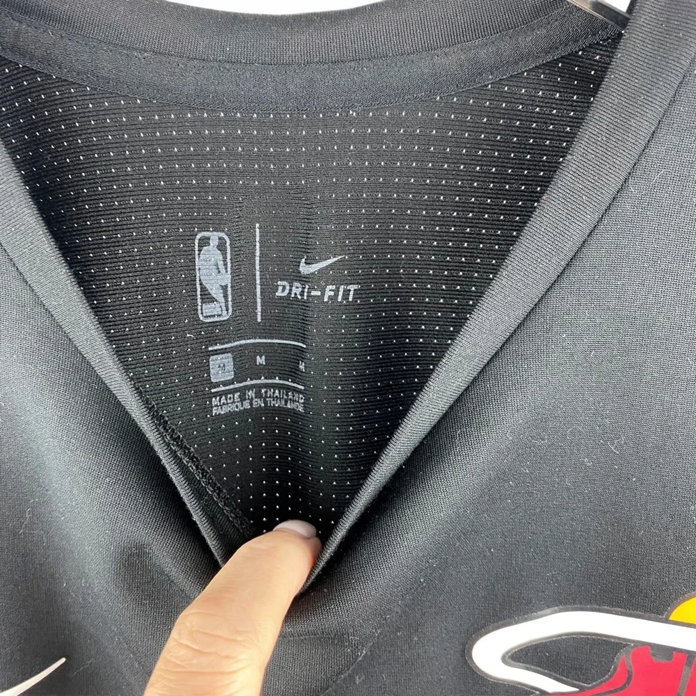 Nike NBA Miami Heat Dri-Fit Jersey Authentic Medium - Picture 4 of 4